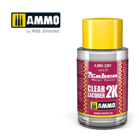 Ammo by MIG - Cobra Motor - Cobra Motor Clear Lacquer 2K 30ml