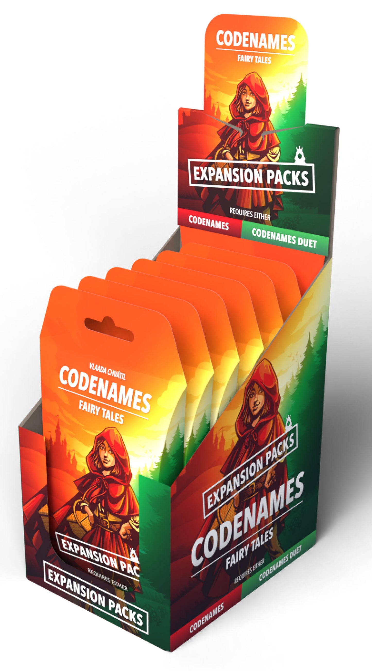 Codenames Fairy Tales - Expansion Pack DISPLAY (includes 6x packs)