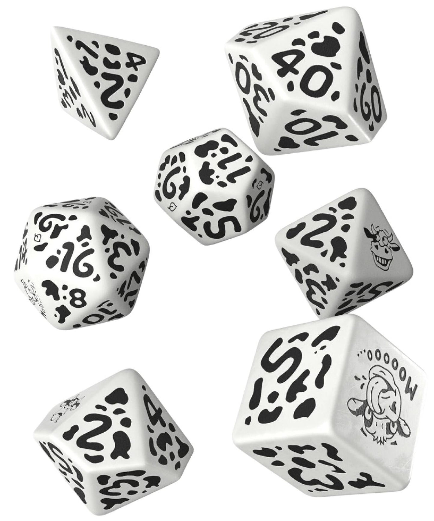 Cow Dice Set MOOzilla
