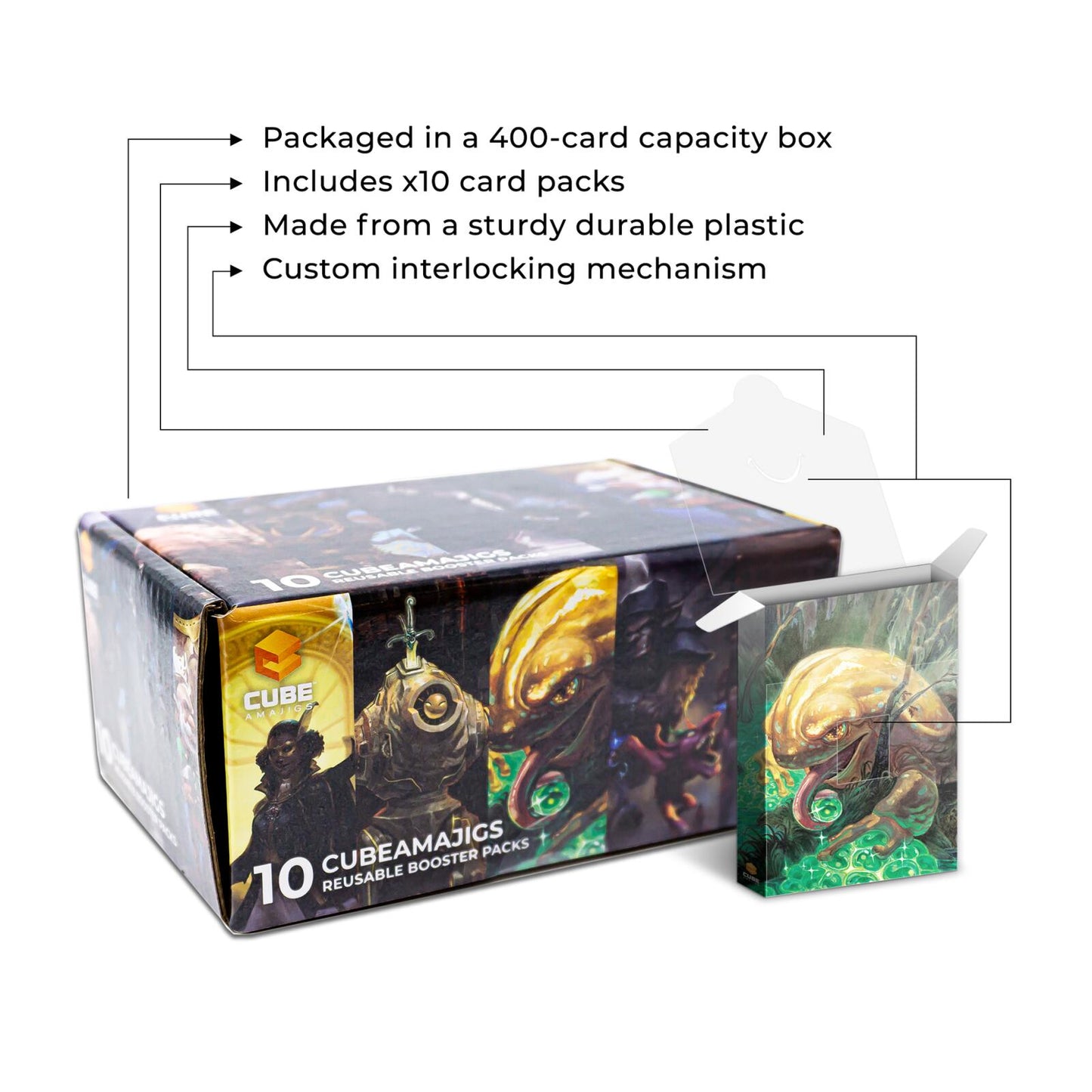 Cubeamajigs 10-Pack - Big Bads 1