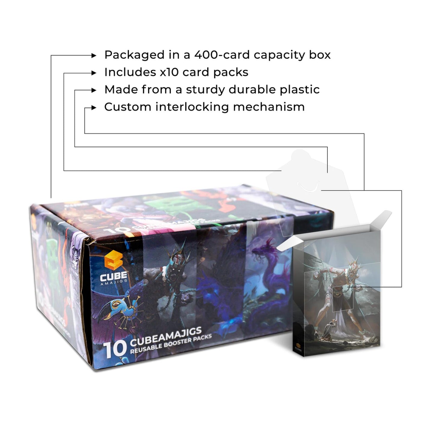 Cubeamajigs 10-Pack - Big Bads 2