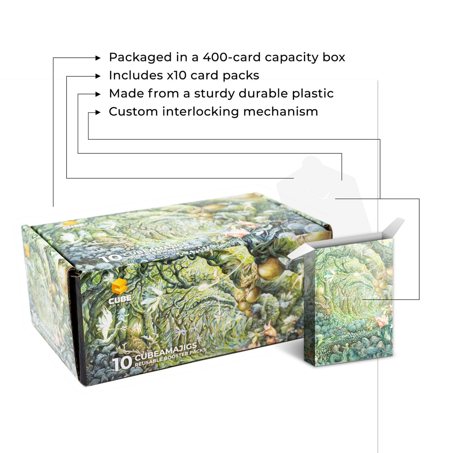 Cubeamajigs 10-Pack - Gaea in Bloom