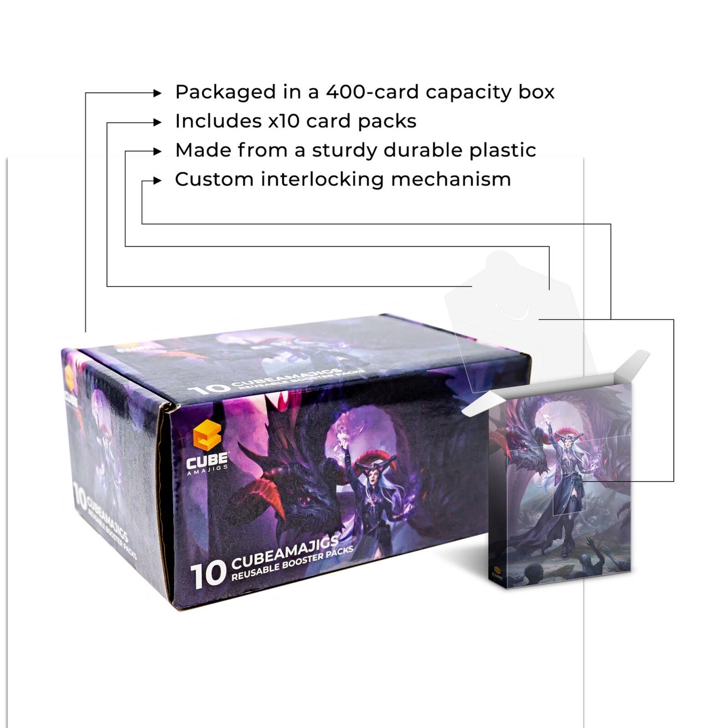 Cubeamajigs 10-Pack -  The Necromancer