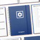 D&D Character Quest Notebook - Heroic Blue