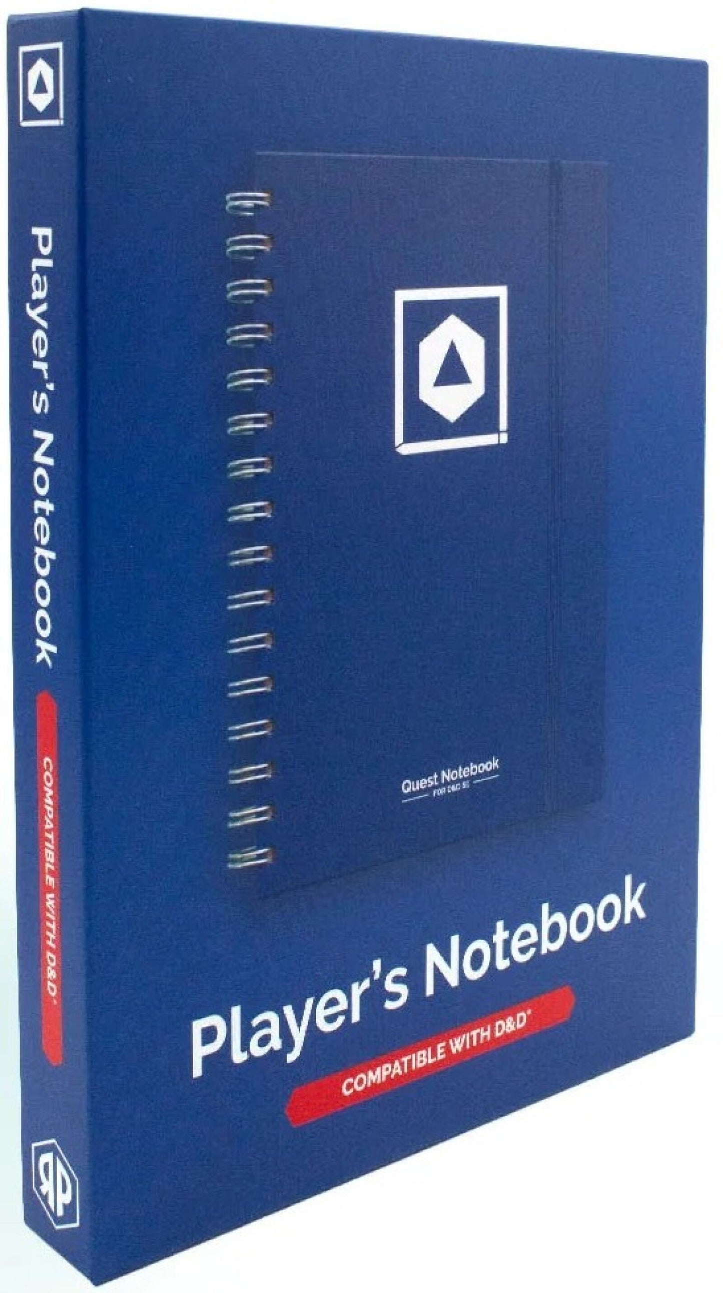 D&D Character Quest Notebook - Heroic Blue