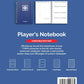 D&D Character Quest Notebook - Heroic Blue