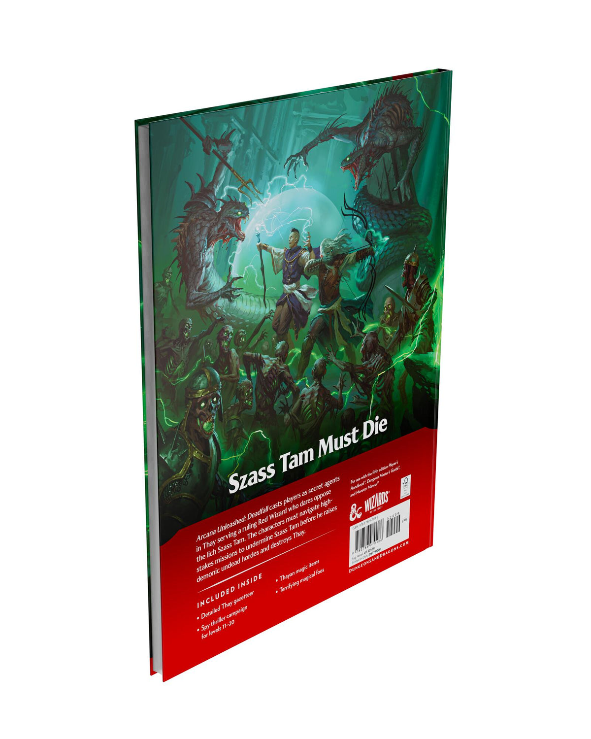 D&D Dungeons & Dragons Arcana Unleashed Deadfall Hardcover