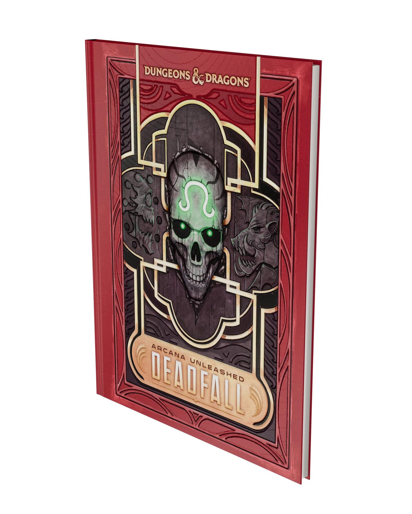 D&D Dungeons & Dragons Arcana Unleashed Deadfall Hardcover Alternative Cover