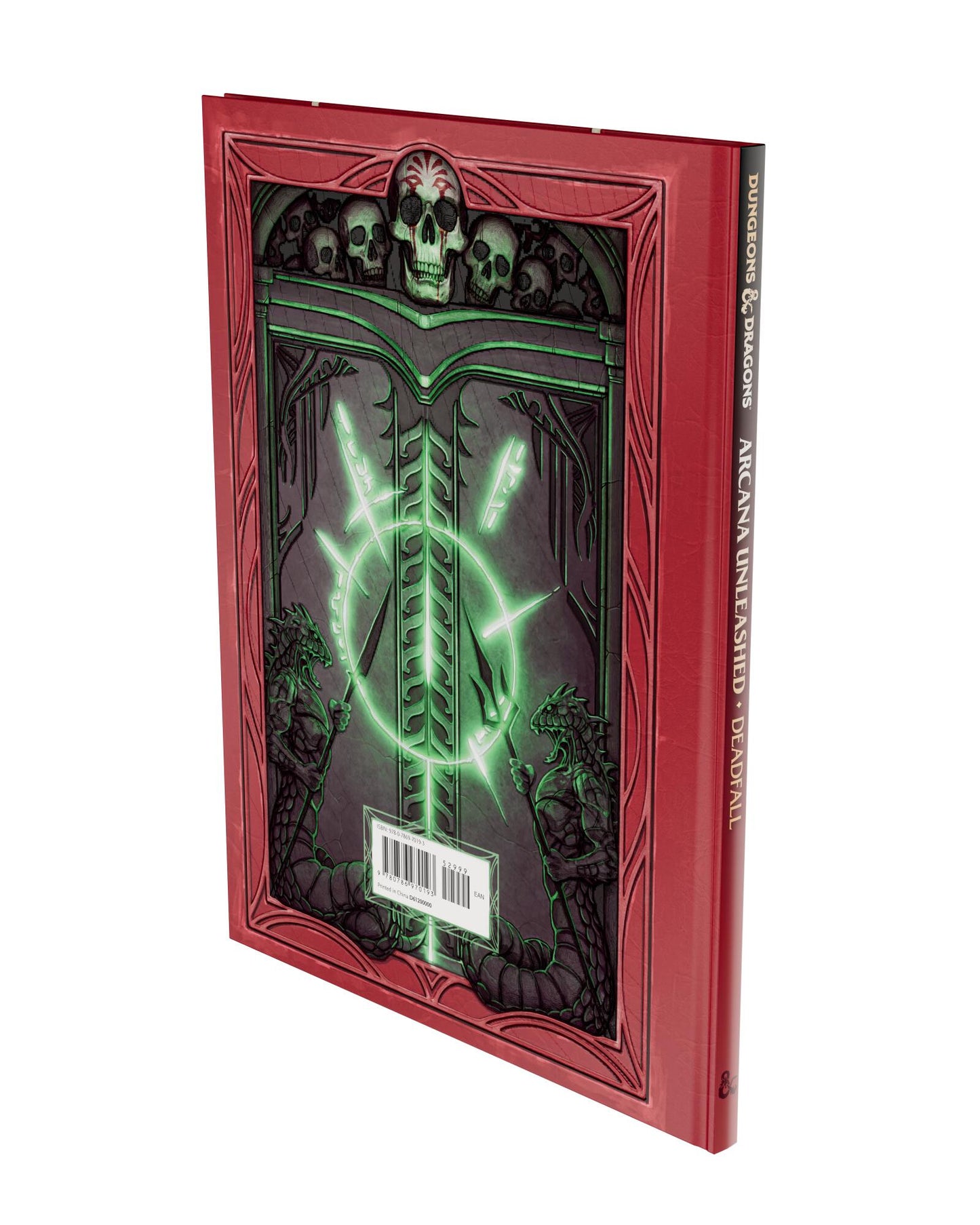 D&D Dungeons & Dragons Arcana Unleashed Deadfall Hardcover Alternative Cover