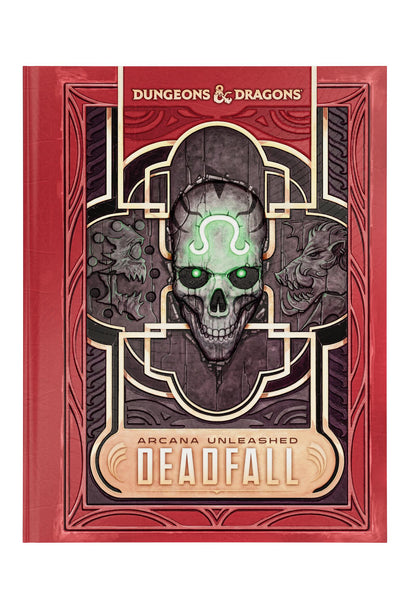 D&D Dungeons & Dragons Arcana Unleashed Deadfall Hardcover Alternative Cover