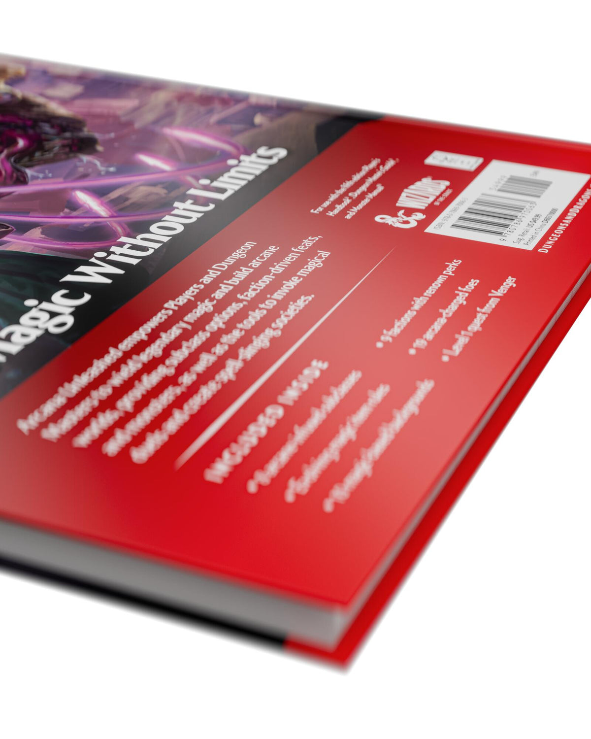 D&D Dungeons & Dragons Arcana Unleashed Hardcover