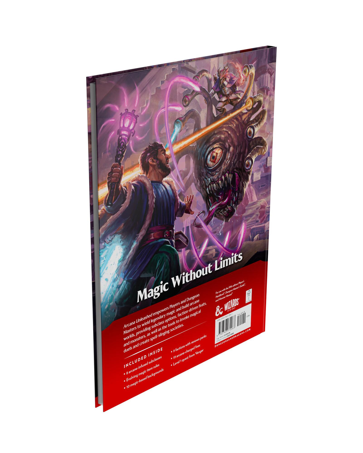 D&D Dungeons & Dragons Arcana Unleashed Hardcover