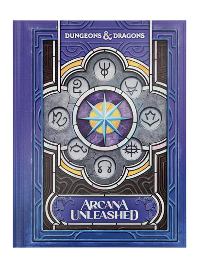 D&D Dungeons & Dragons Arcana Unleashed Hardcover Alternative Cover