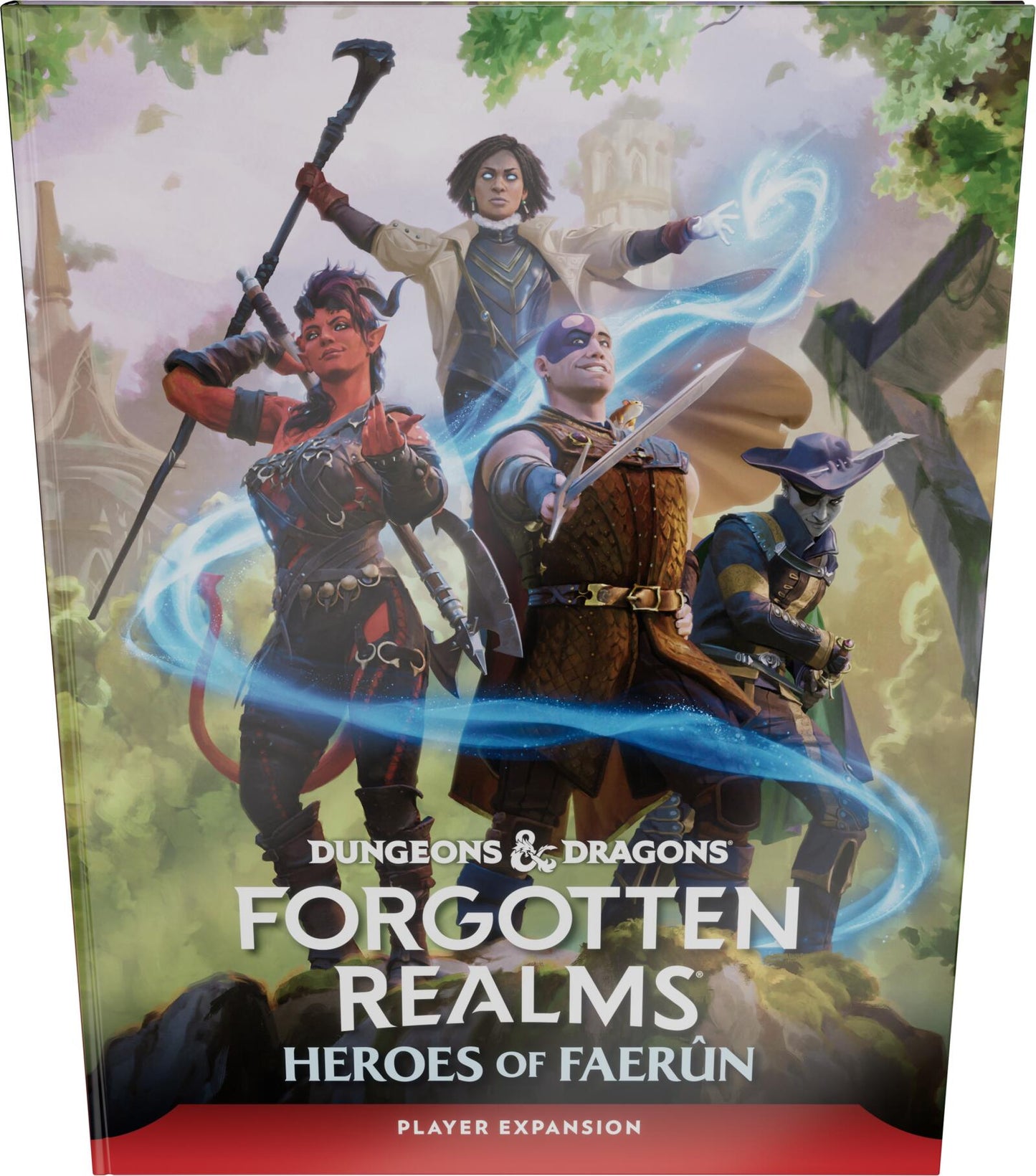 D&D Dungeons & Dragons Forgotten Realms Heroes of Faerun Player Expansion Hardcover