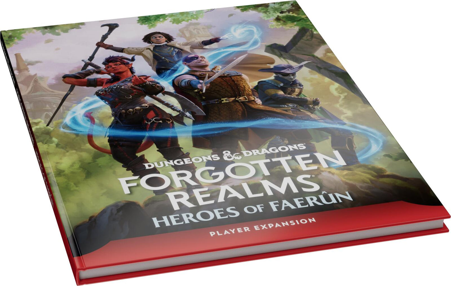 D&D Dungeons & Dragons Forgotten Realms Heroes of Faerun Player Expansion Hardcover
