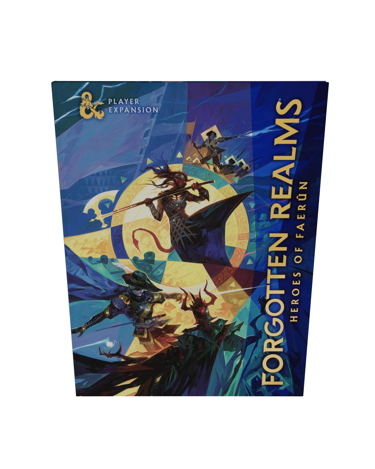 D&D Dungeons & Dragons Forgotten Realms Heroes of Faerun Player Expansion Hardcover Alternative Cover