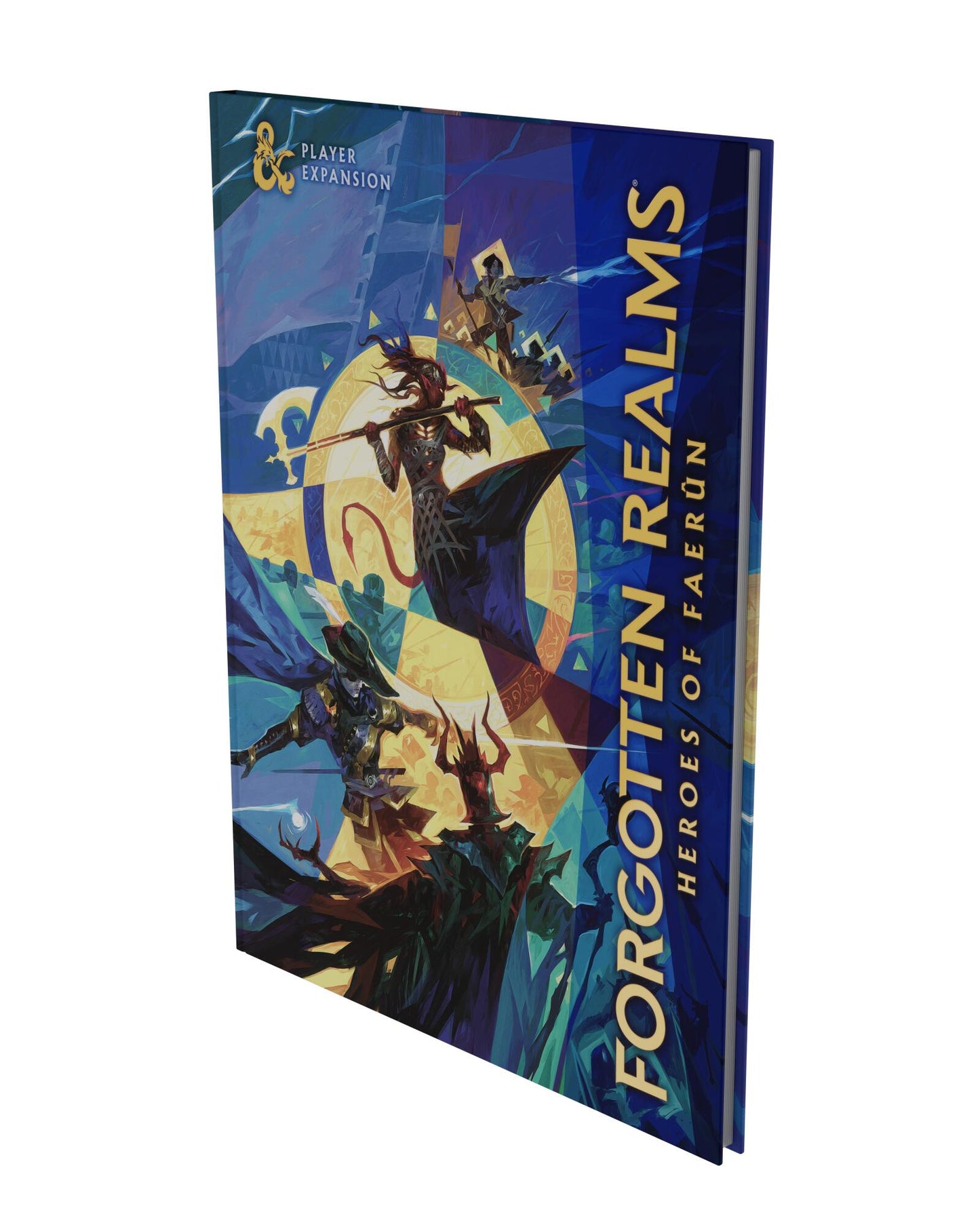 D&D Dungeons & Dragons Forgotten Realms Heroes of Faerun Player Expansion Hardcover Alternative Cover