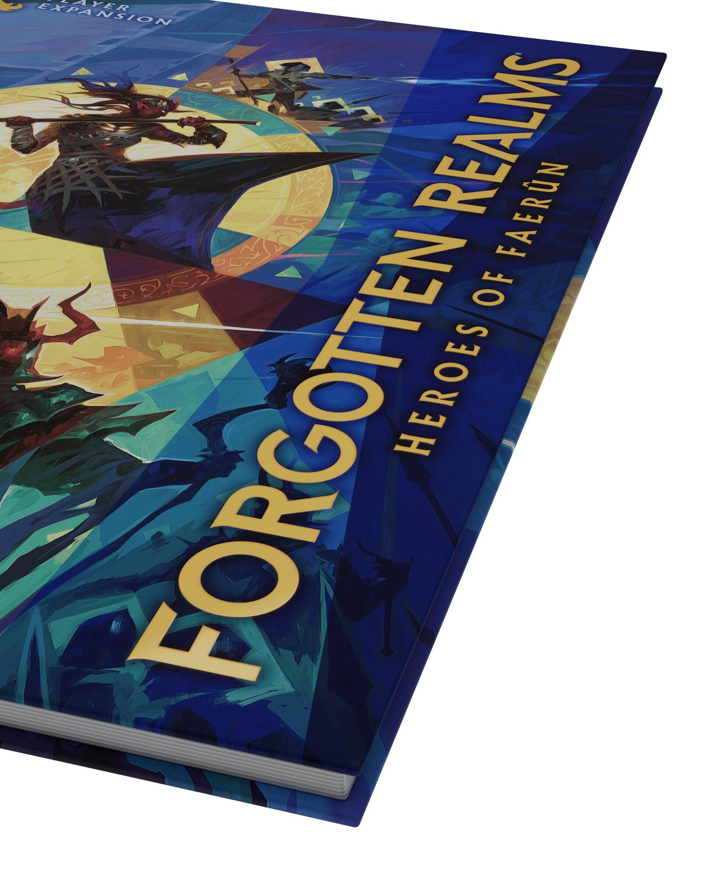 D&D Dungeons & Dragons Forgotten Realms Heroes of Faerun Player Expansion Hardcover Alternative Cover