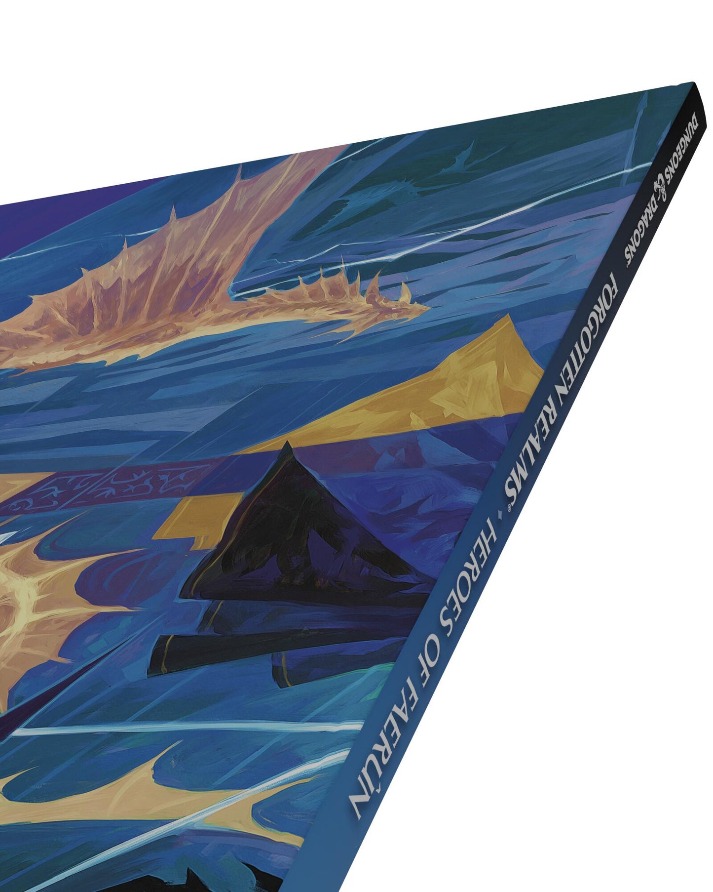 D&D Dungeons & Dragons Forgotten Realms Heroes of Faerun Player Expansion Hardcover Alternative Cover