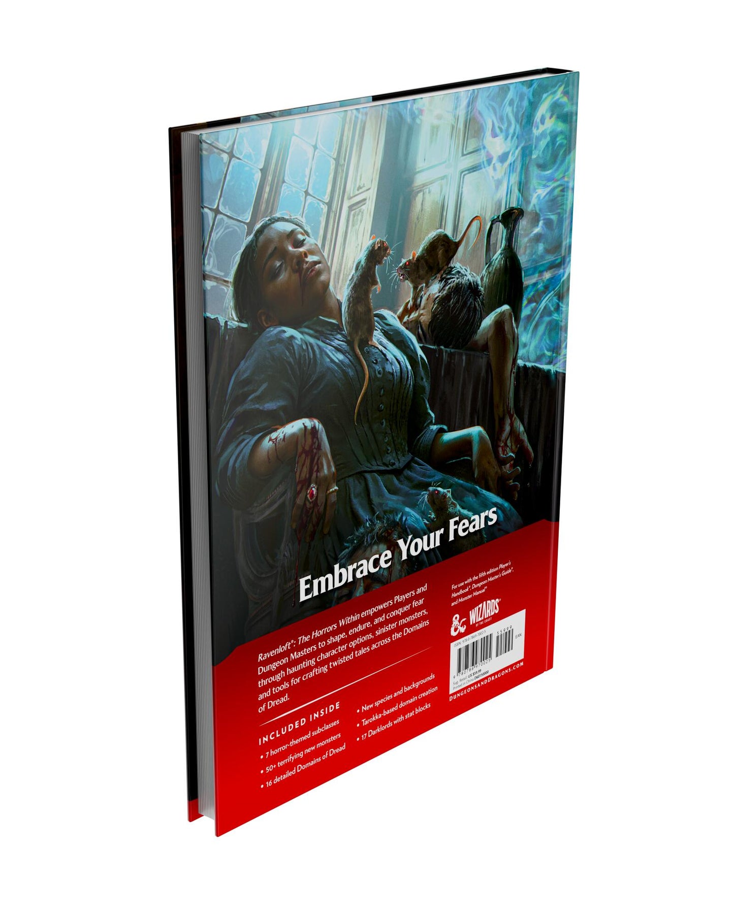 D&D Dungeons & Dragons Ravenloft the Horrors Within Hardcover