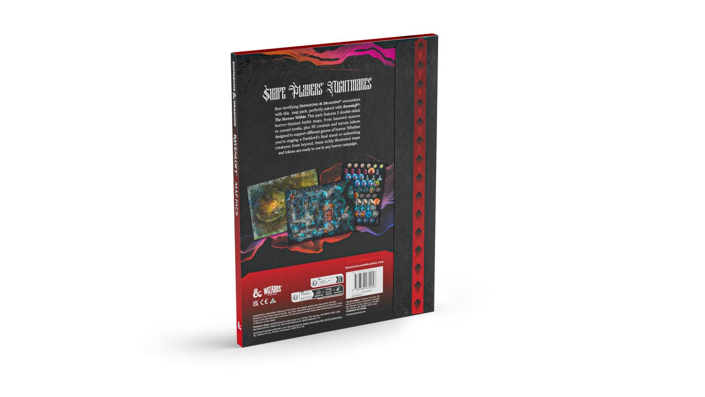 D&D Dungeons & Dragons Ravenloft the Horrors Within Map Pack