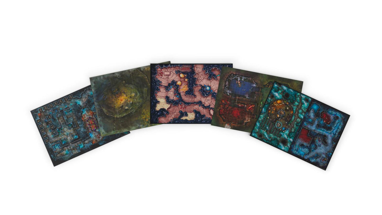 D&D Dungeons & Dragons Ravenloft the Horrors Within Map Pack