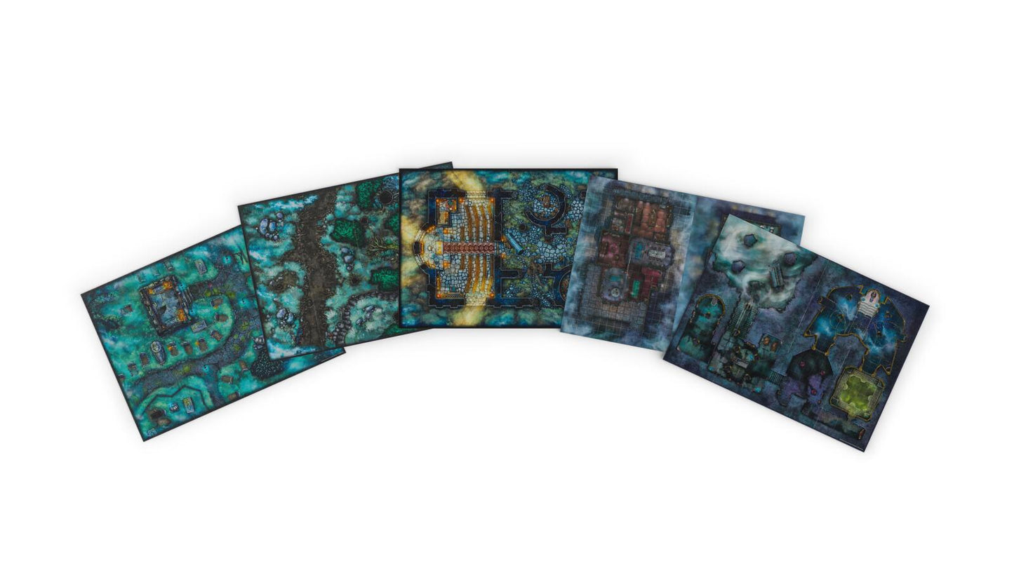 D&D Dungeons & Dragons Ravenloft the Horrors Within Map Pack