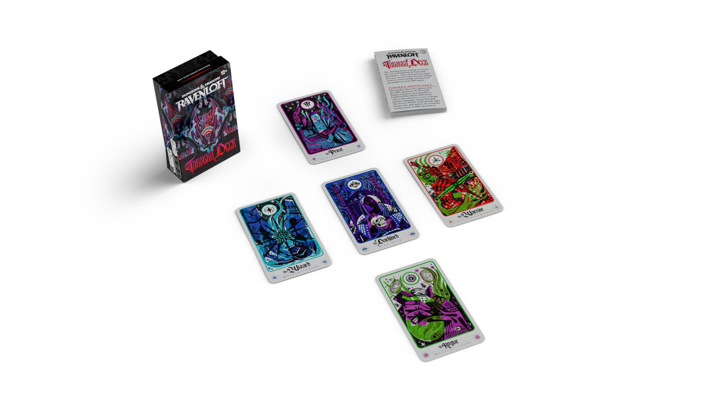 D&D Dungeons & Dragons Ravenloft the Horrors Within Tarokka Deck