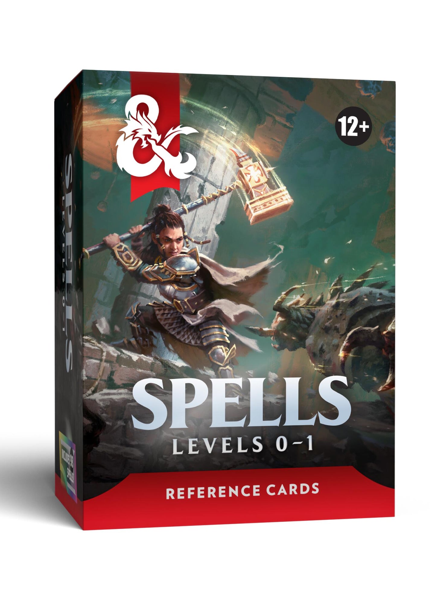 D&D Dungeons & Dragons Reference Cards Spells Levels 0-1