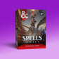 D&D Dungeons & Dragons Reference Cards Spells Levels 4-5