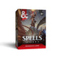 D&D Dungeons & Dragons Reference Cards Spells Levels 4-5