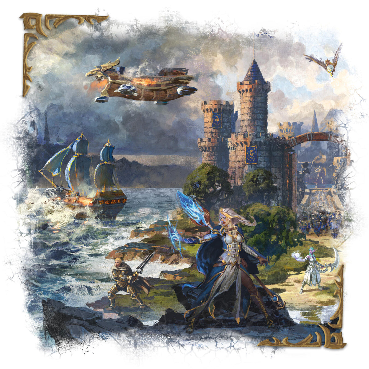 D&D Dungeons & Dragons World of Warcraft Dungeons Masters Screen