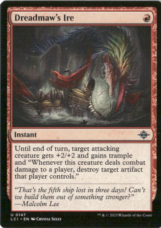 Dreadmaw's Ire - The Lost Caverns of Ixalan