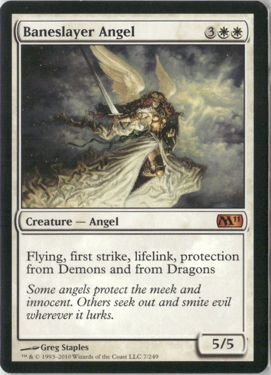 Scan Image | Baneslayer Angel - Magic 2011 (M11) | [C275D24A]