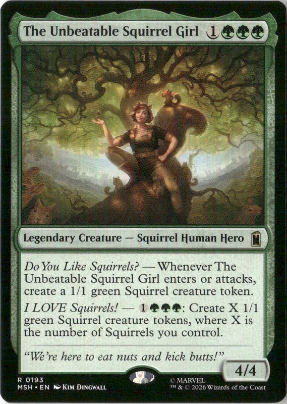 Scan Image | The Unbeatable Squirrel Girl - Marvel Super Heroes | [C197EC00]