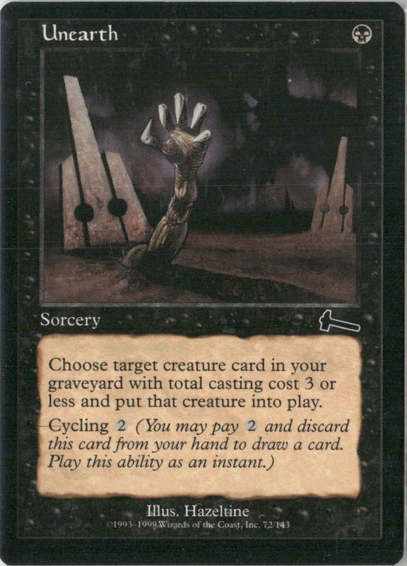 Scan Image | Unearth - Urza's Legacy | [667E6434]