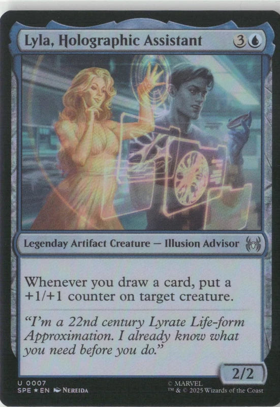 Scan Image | Lyla, Holographic Assistant - Marvel's Spider-Man: Eternal-Legal | [8888D43D]