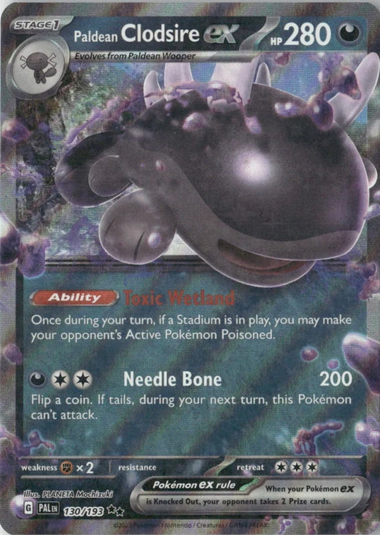 Paldean Clodsire ex - SV02: Paldea Evolved