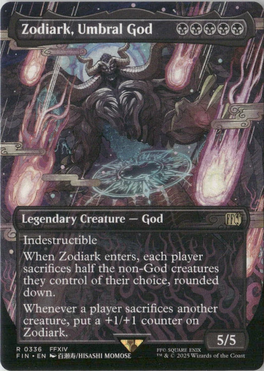 Scan Image | Zodiark, Umbral God (Borderless) - FINAL FANTASY | [73C0055B]