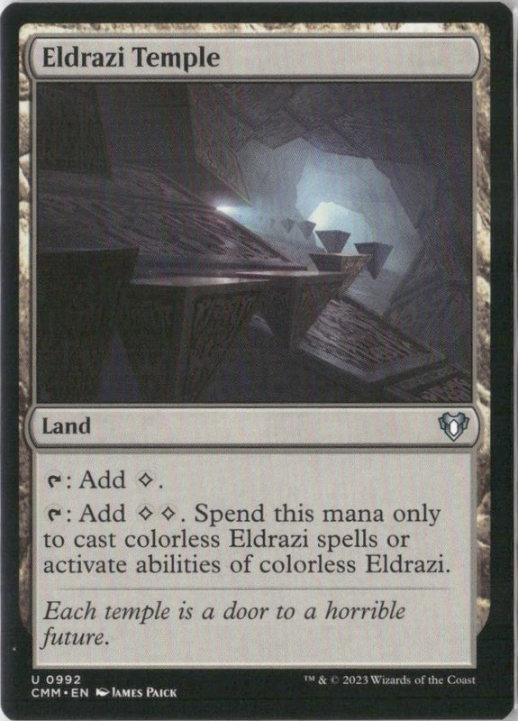 Scan Image | Eldrazi Temple - Commander Masters | [EBFFF13C]