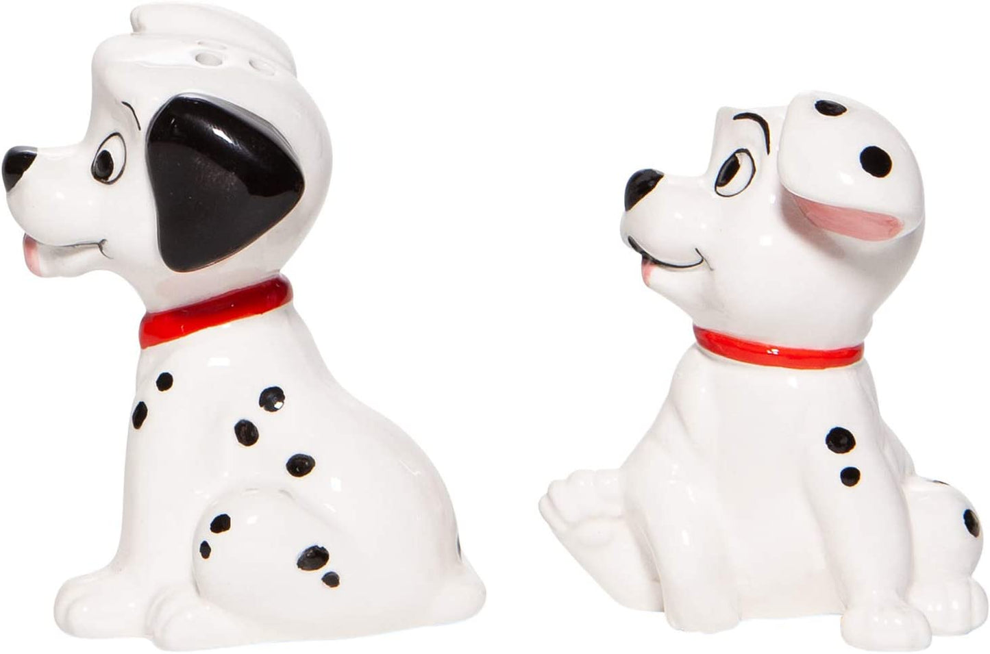 Disney - 101 Dalmatians Ceramic Salt and Pepper Shaker Set - Patch and Rolly