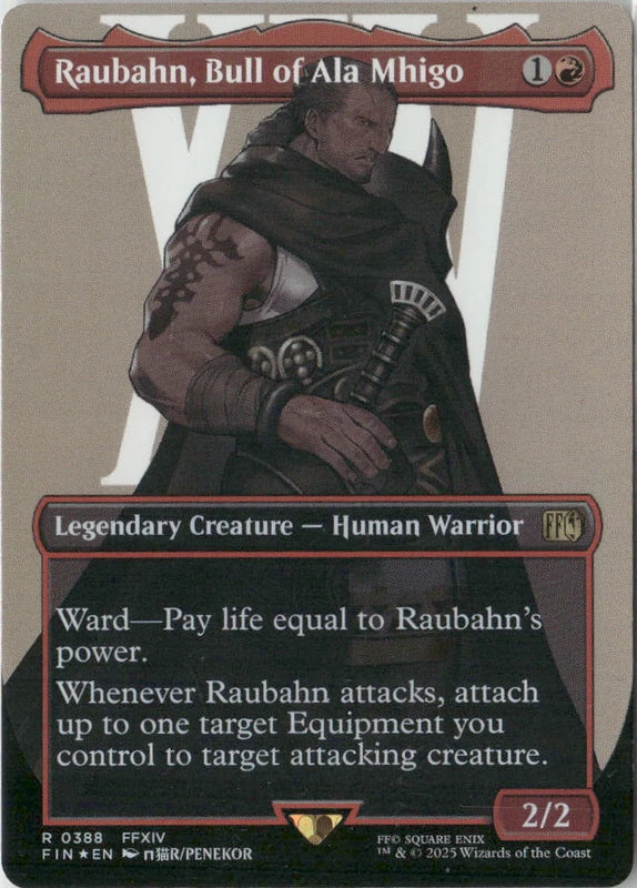 Scan Image | Raubahn, Bull of Ala Mhigo (Borderless) - FINAL FANTASY | [BDEEC294]