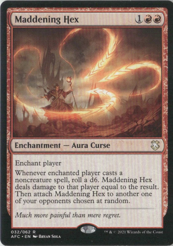 Scan Image | Maddening Hex - Commander: Adventures in the Forgotten Realms | [5D995A8C]