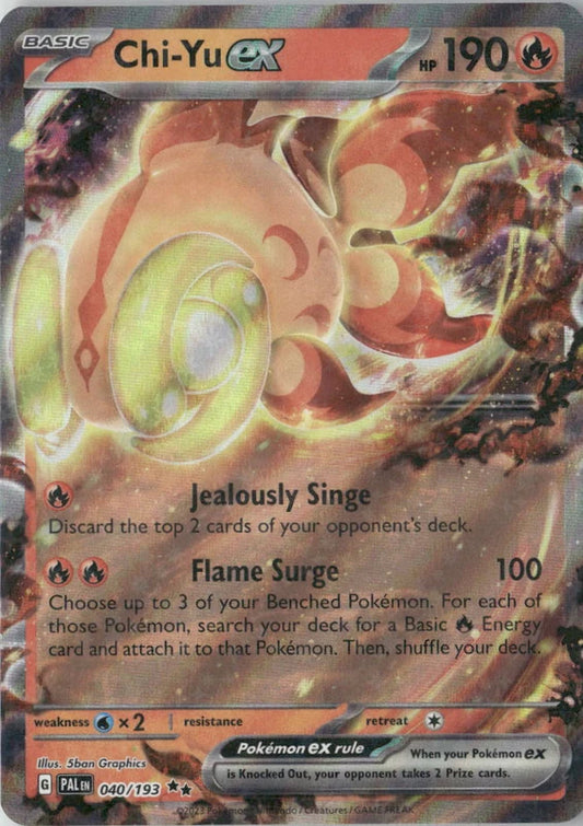 Chi-Yu ex - 040/193 - SV02: Paldea Evolved