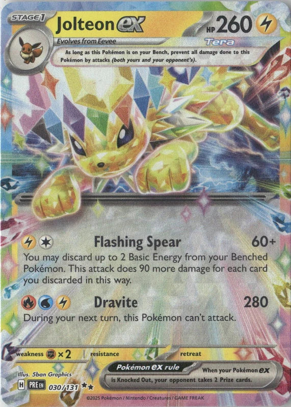Jolteon ex - 030/131 - SV: Prismatic Evolutions