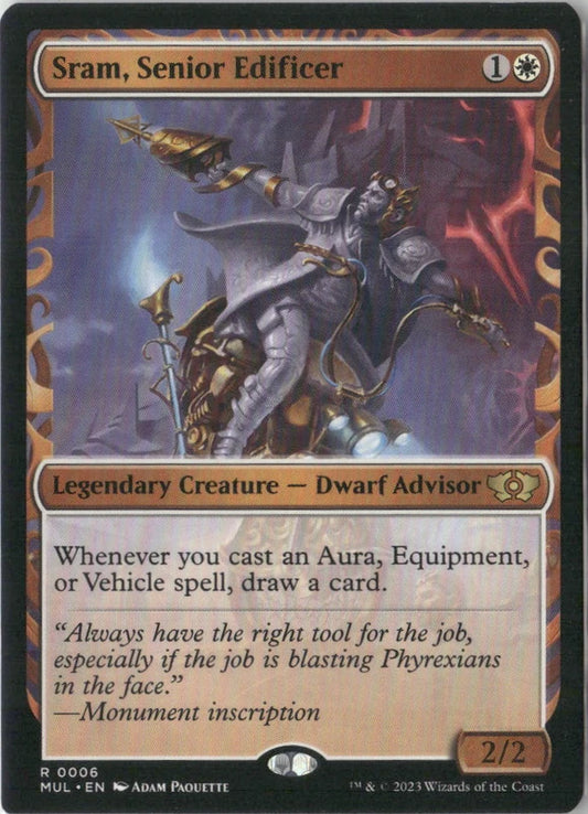Scan Image | Sram, Senior Edificer - March of the Machine: Multiverse Legends | [3F50724F]