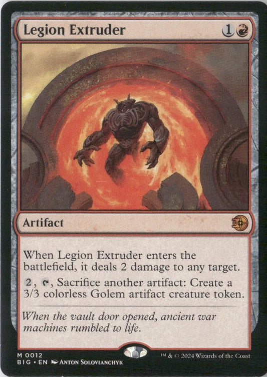 Scan Image | Legion Extruder - Outlaws of Thunder Junction: The Big Score | [FB144F34]