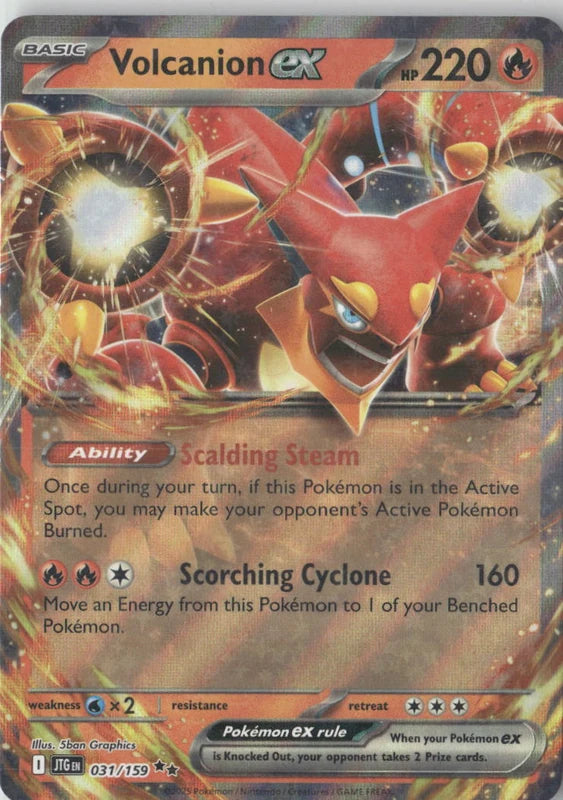 Volcanion ex - 031/159 - SV09: Journey Together
