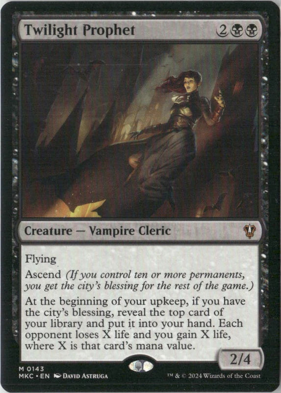 Scan Image | Twilight Prophet - Commander: Murders at Karlov Manor | [64F61FF0]