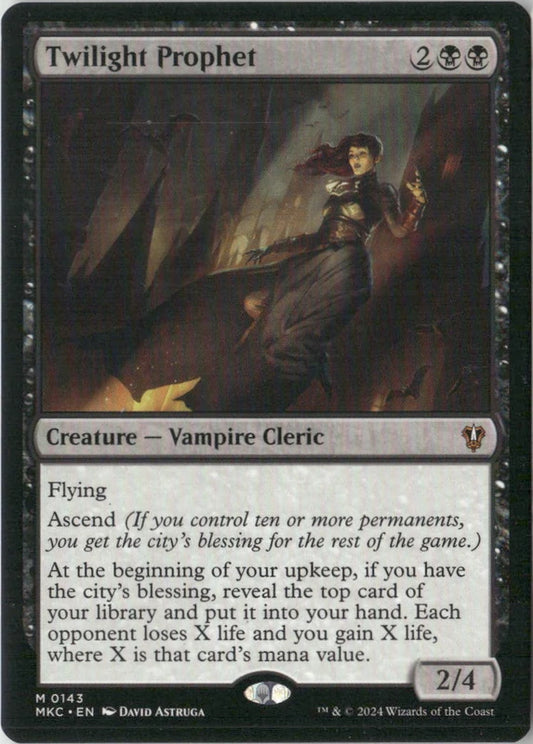 Scan Image | Twilight Prophet - Commander: Murders at Karlov Manor | [64F61FF0]